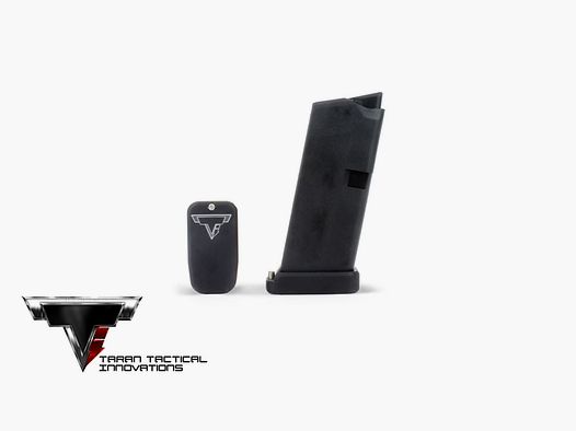 TTI Base Pad Glock 43 +1 Flat Black
