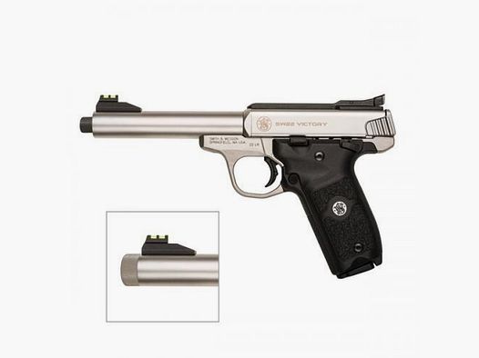 SMITH & WESSON KK-Pistole Mod. SW22 Victory 5,5'' .22lr  Threaded Barrel