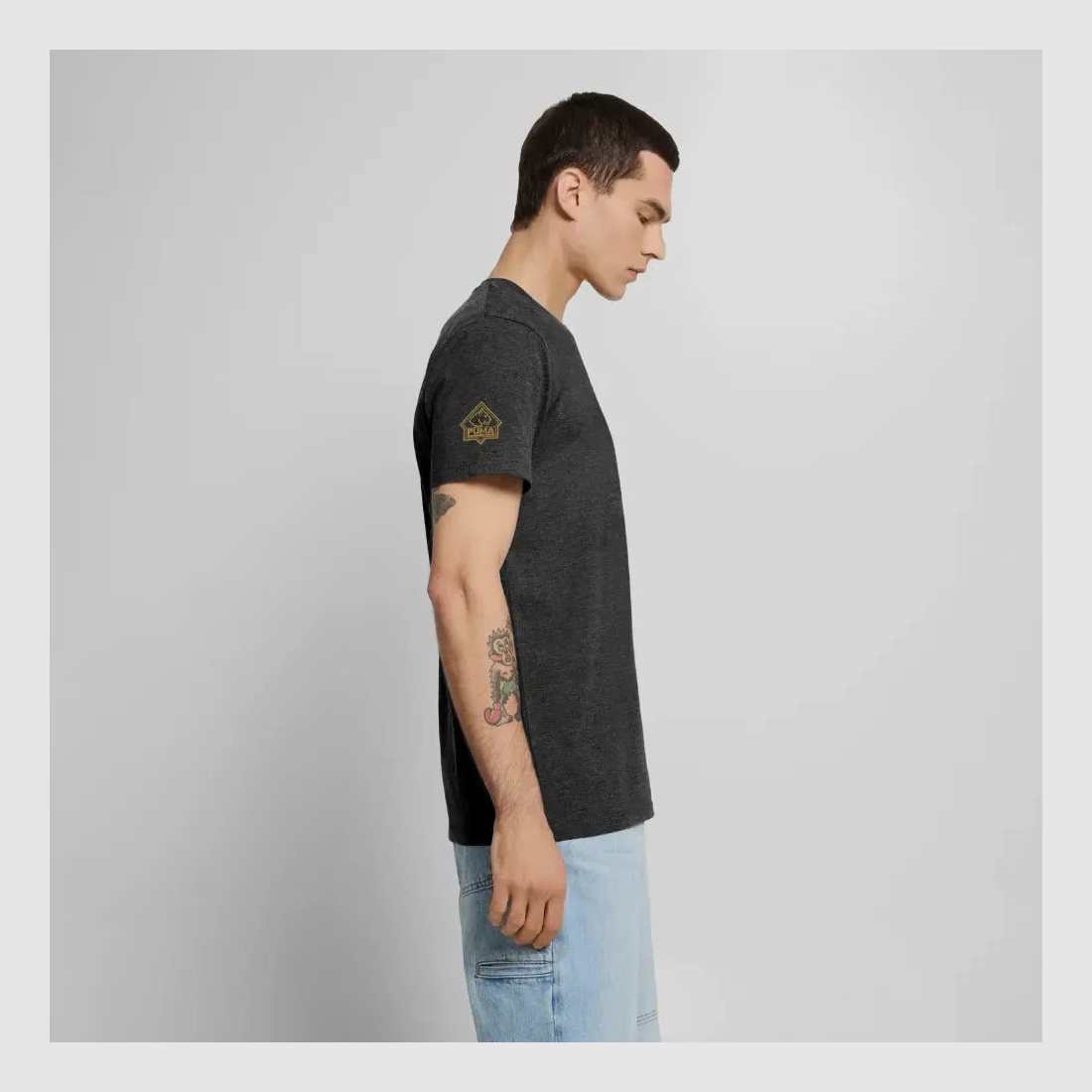 PUMA Heren Premium T-Shirt "PUMA Heritage Logo Back", afbeelding 12 van 46