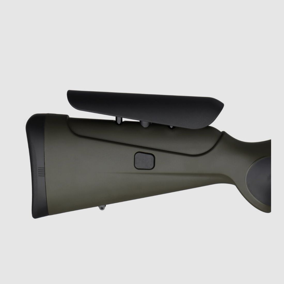 Haenel Jaeger NXT Composite Straight Pull Repeater with Stock Cheek Piece Adjustment