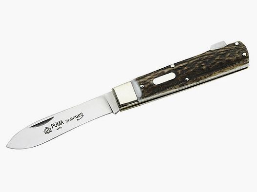 Puma Jagdtaschenmesser Hirschhorn