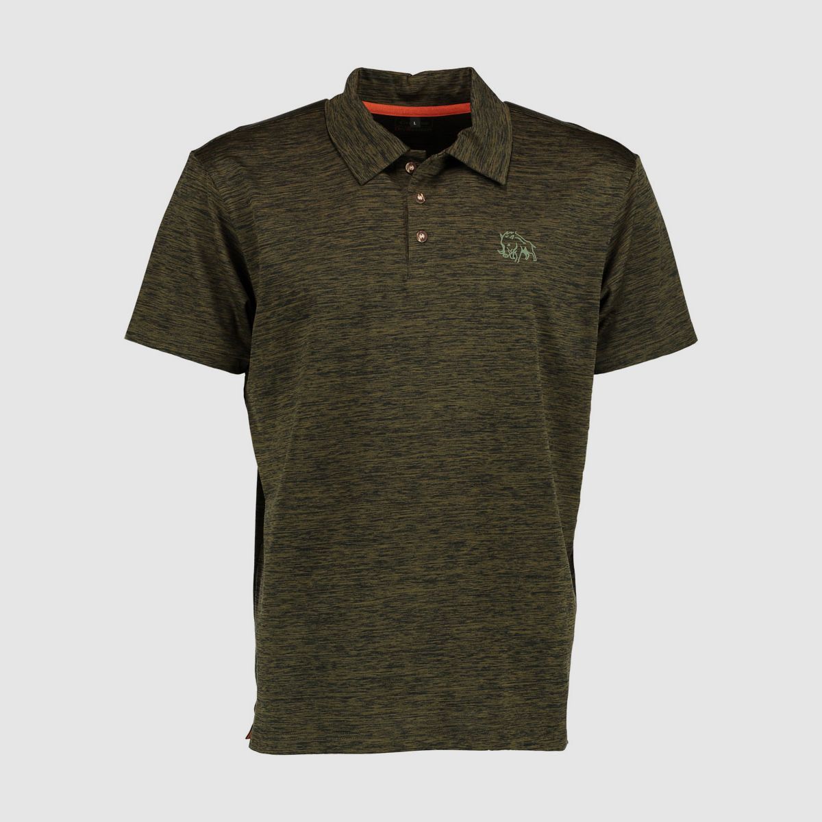 Orbis Textil Herren Poloshirt 1/2 Arm Trachtengrün - S