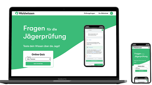 E-Learning zum Jagdschein mit Waidwissen