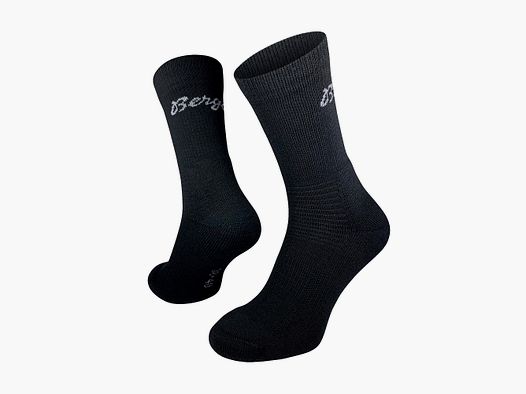 Bergans Allround Mid Merino Cushioned Sock Black 41-43