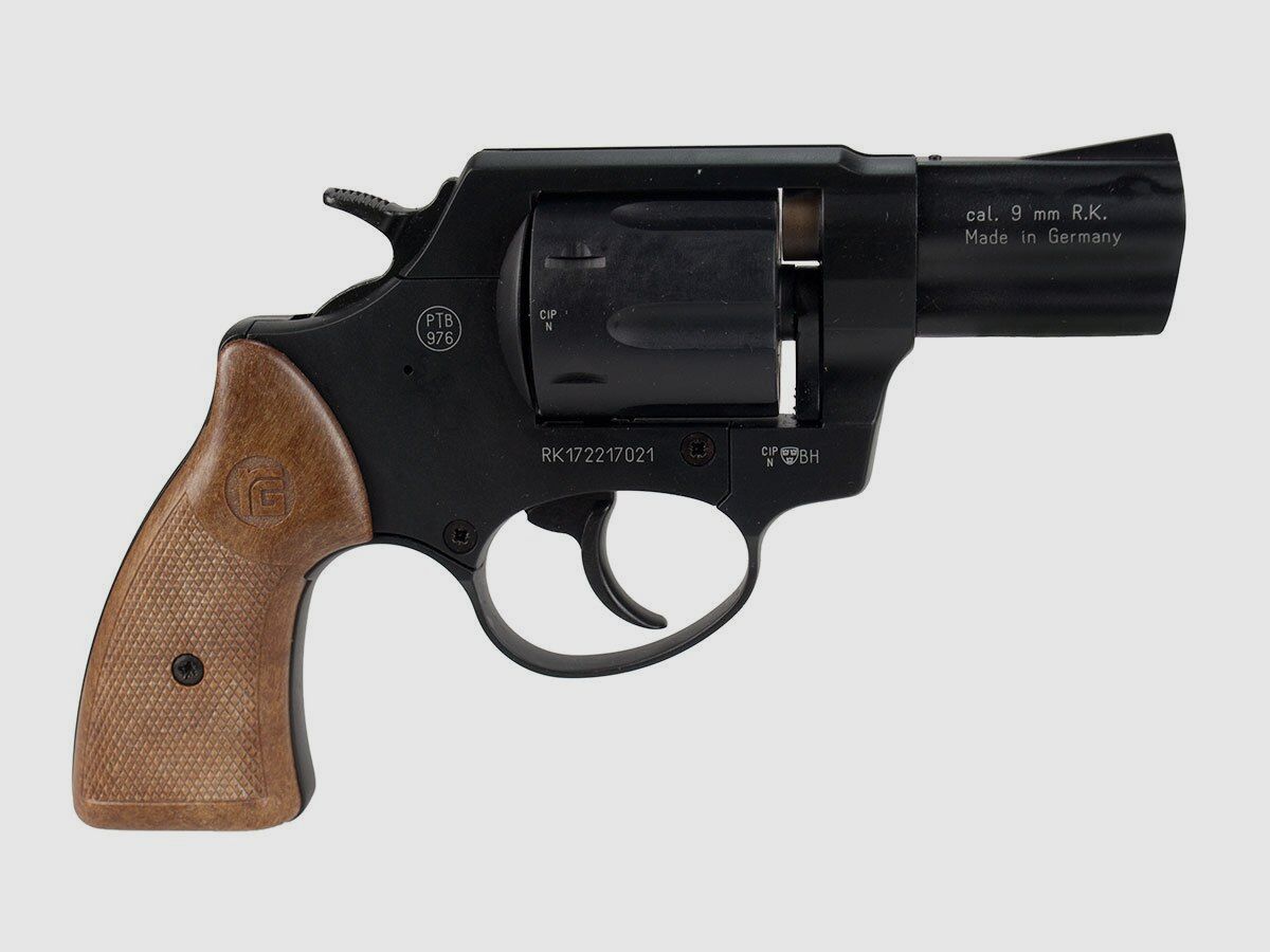 Revolver Röhm RG89 avec coupelle de tir Schreckschuss 9mm