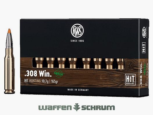 RWS HIT 10,7g - 165gr .308Win