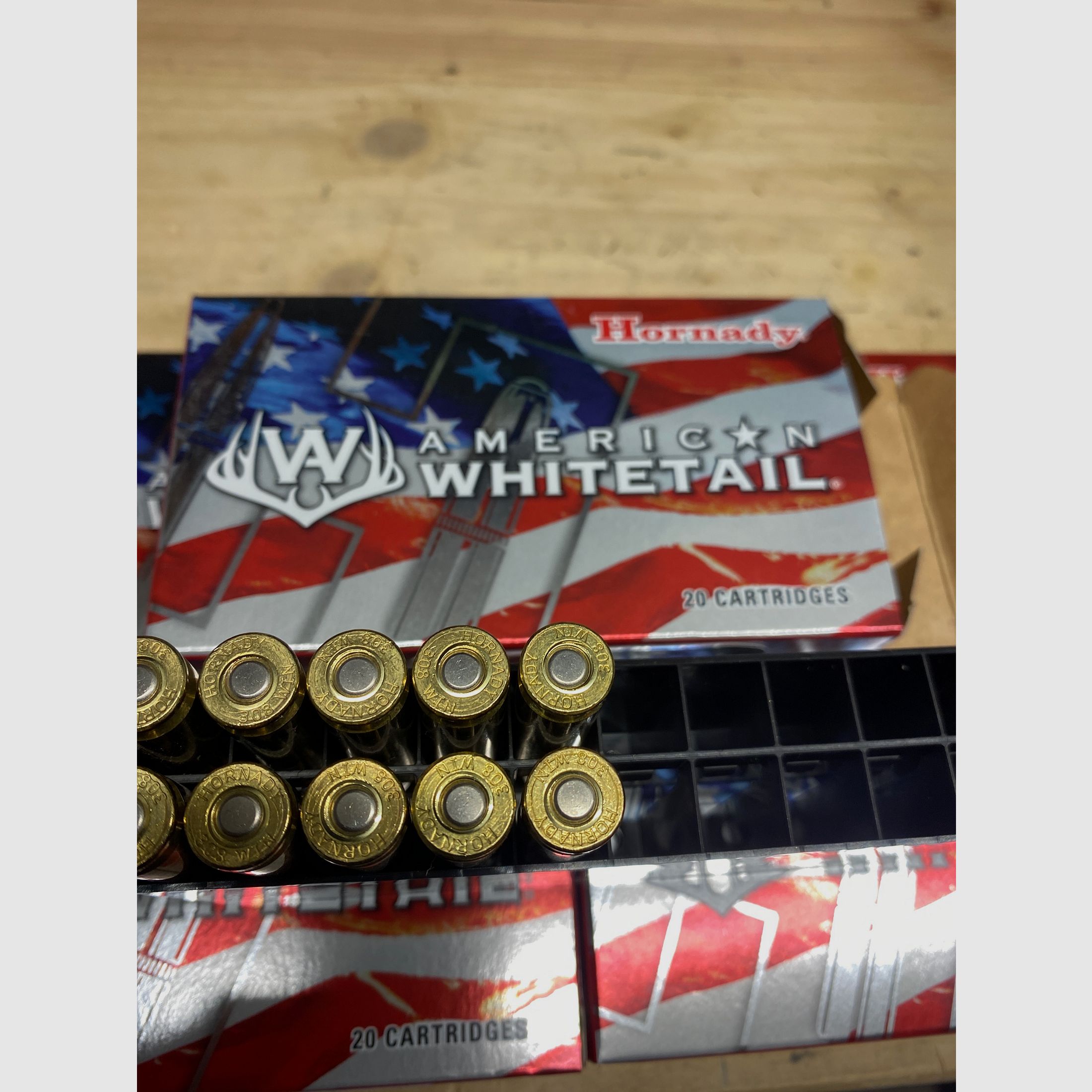 Hornady American Whitetail 308 150gr 90 rounds box