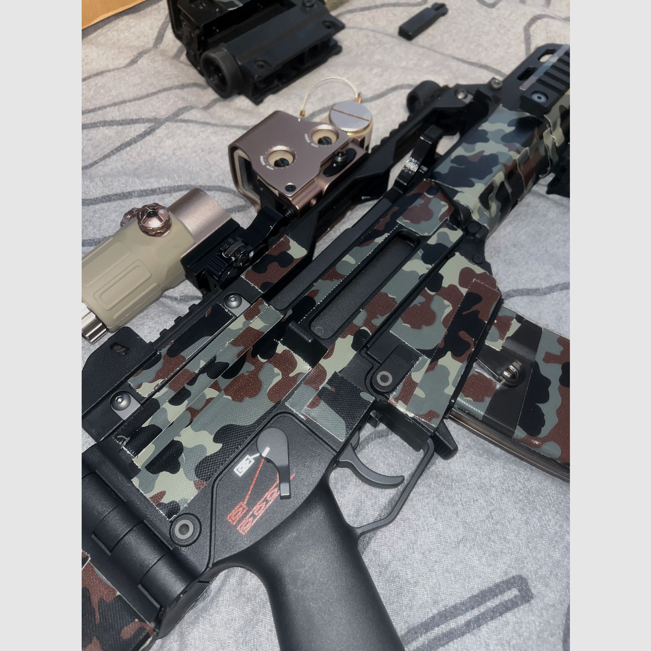 Wei-ETech Mod. 39C Gas-Blow-Back mit Zubehör 