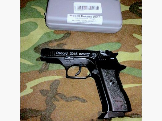 Record 2015 Pistolet à blanc brunie (PTB 913)