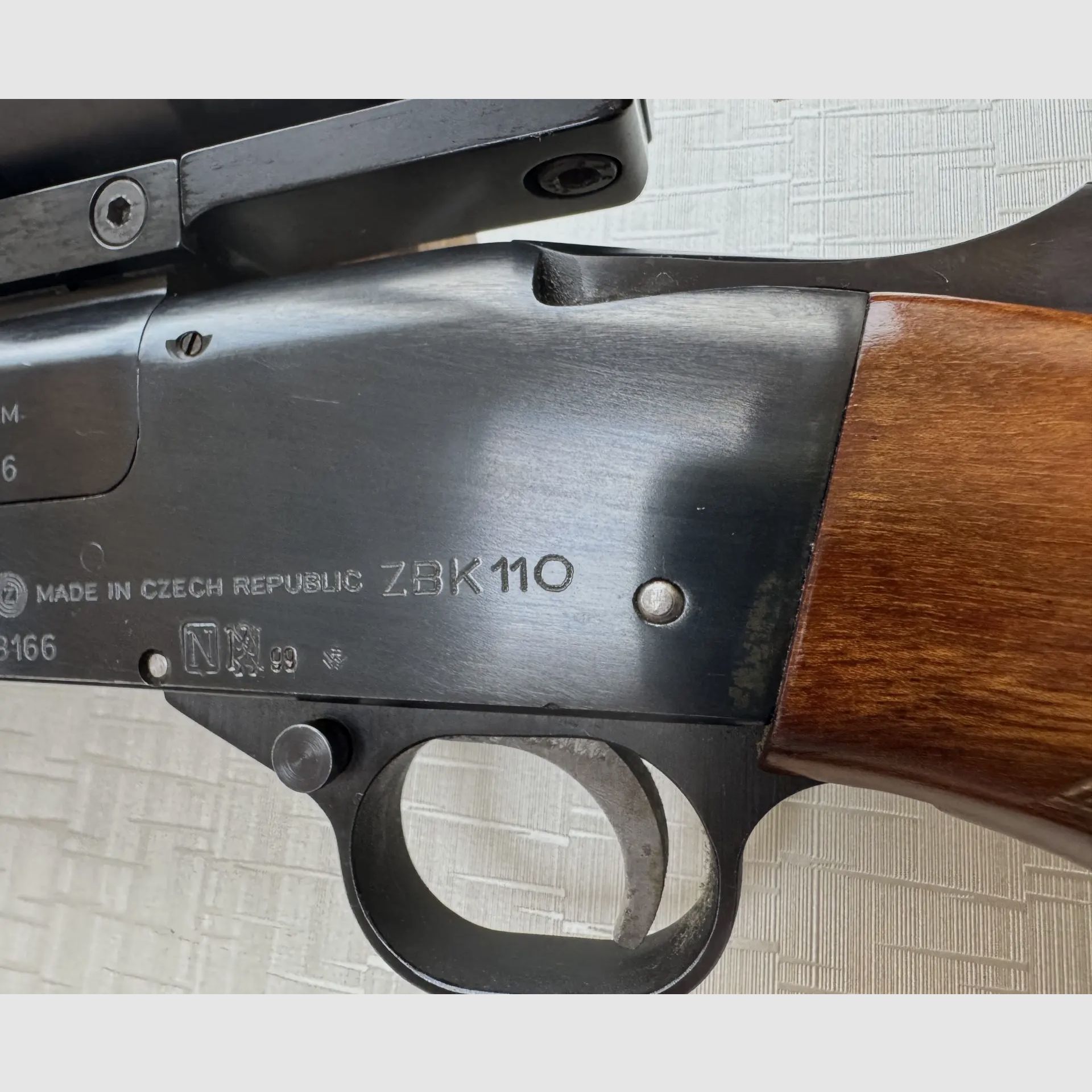 Brünner ZBK 110 – Kaliber .222 Rem. – mit Zielfernrohr