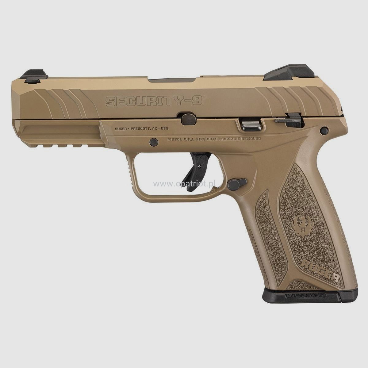 Ruger Security-9 Pistol Coyote Brown 3826, image 5 of 5