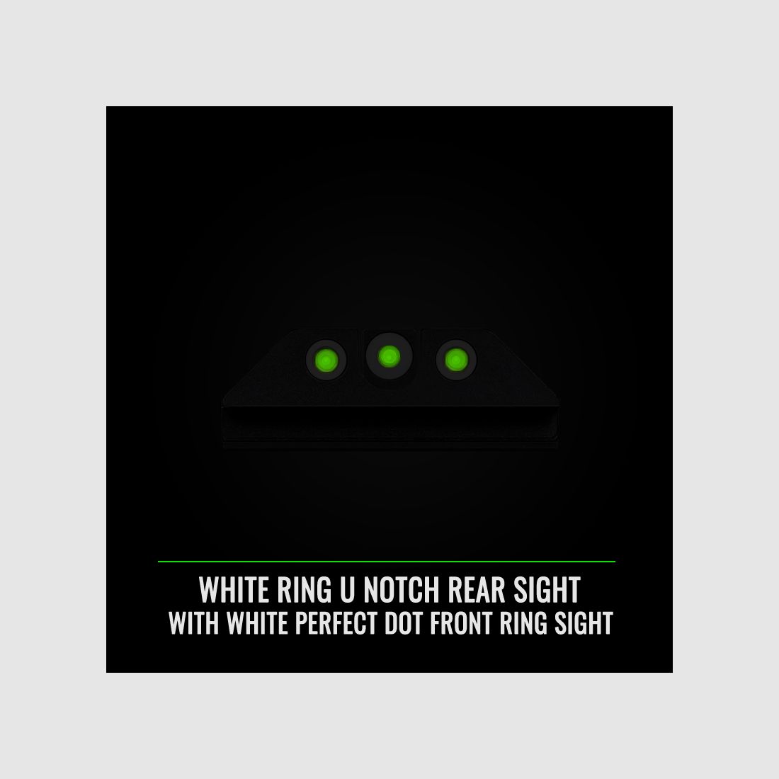 NIGHT FISION 1911 .180" Perfect Dot Tritium Sight UN-WW, image 3 of 4