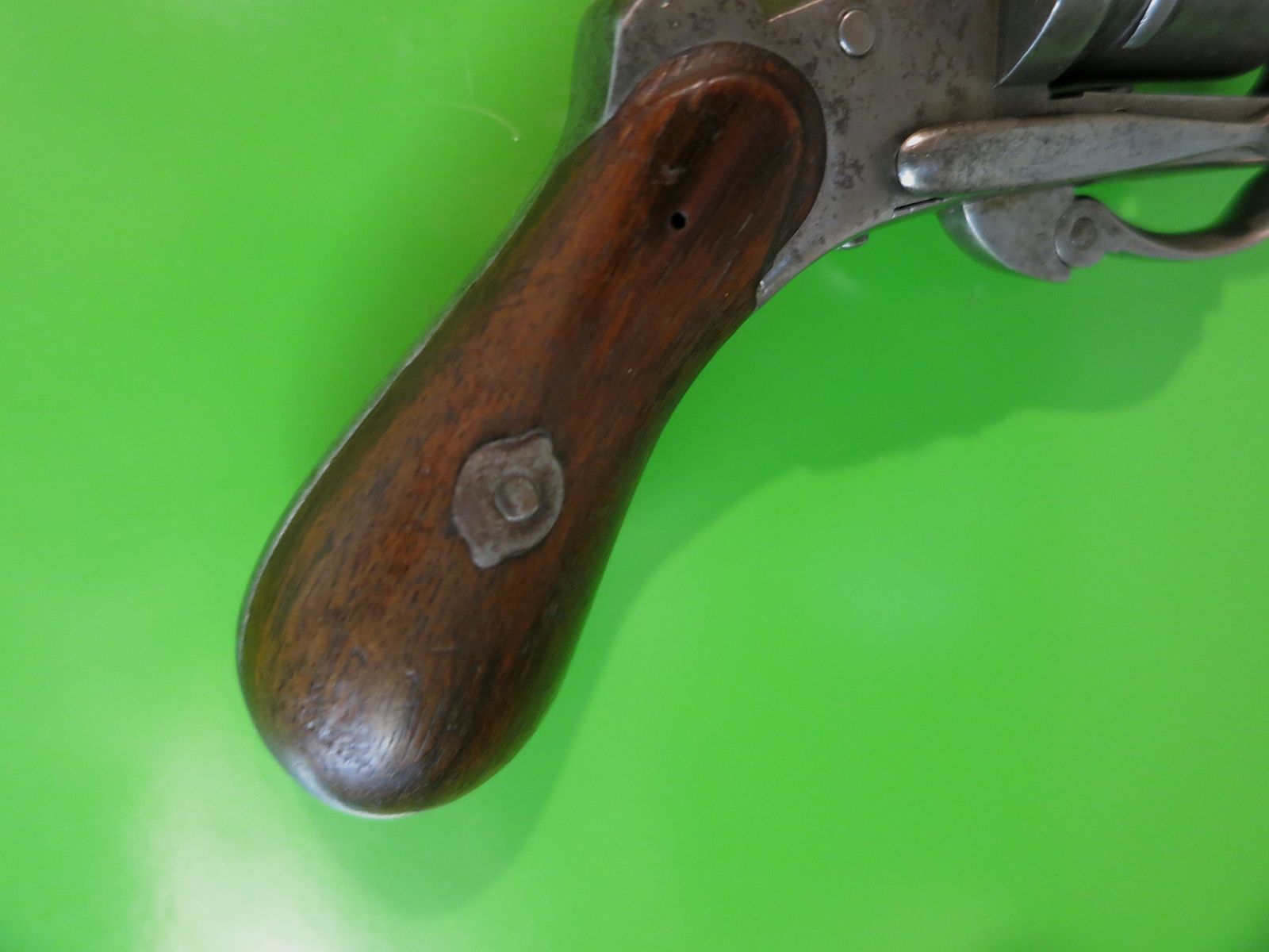 Revolver, Lefaucheux-Stiftfeuerrevolver M1858, Kal. 7 mm, Zivileproduktion     #87-