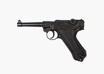 Pistola CO2 Legends P08 negra - 4,5mm balines de acero