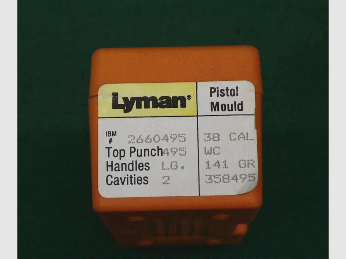 Lyman Kokille Kal.38