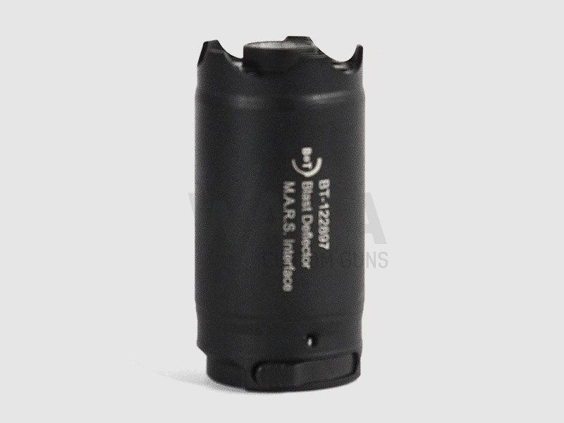 B&T Blast Deflector mit Glasbrecher (M.A.R.S., Cerakote Schwarz)