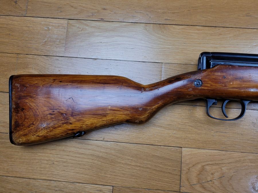 Iconisch Sovjet semi-automatisch geweer SVT-40 – Arsenal Tula 1941 – Enkele serienummer 7,62x54r – 2 magazijnen – Zeer goede staat, afbeelding 19 van 22