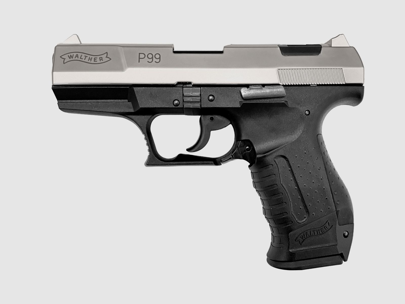 Pistola de fogueo Walther P99 9mm P.A.K. Bicolor - NUEVA