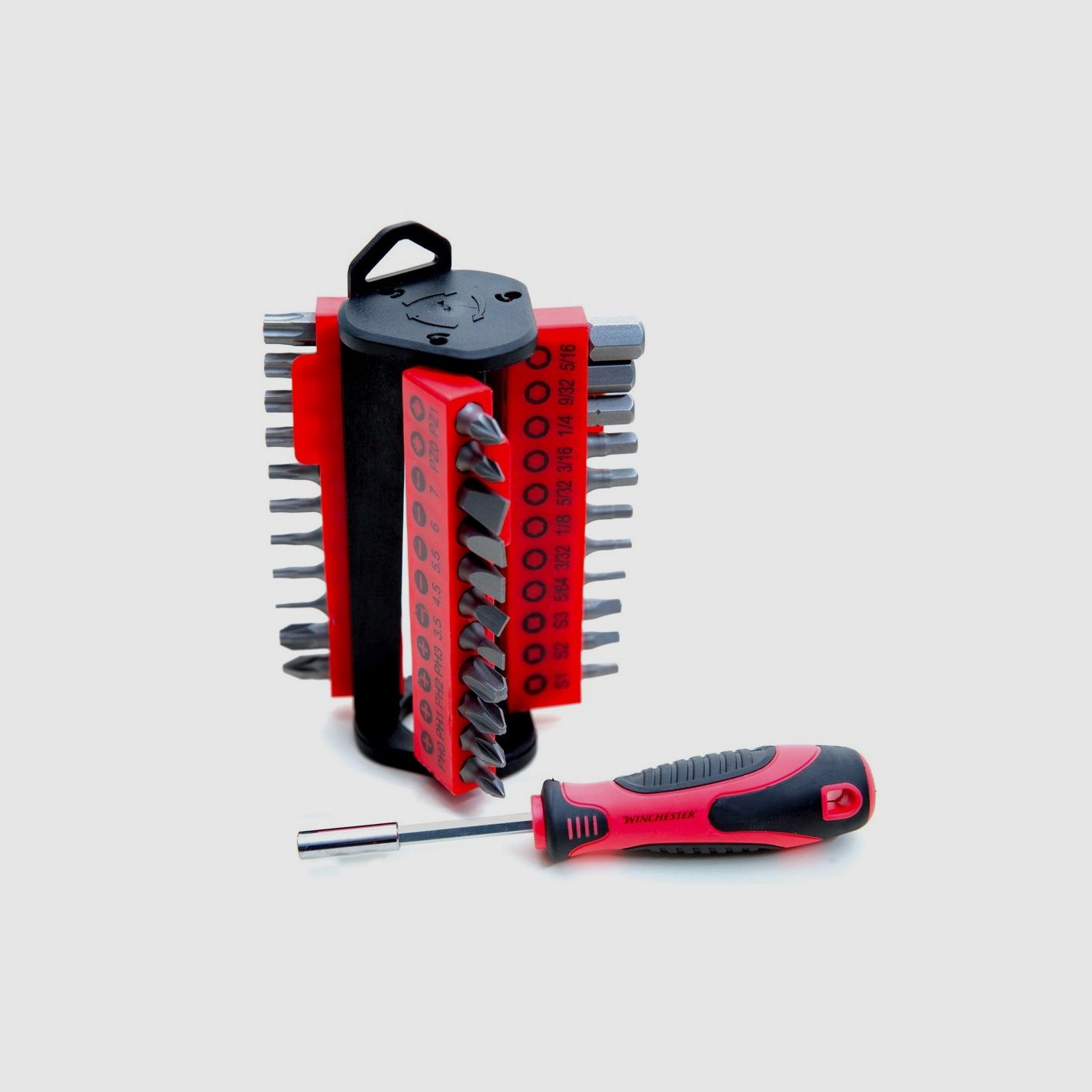WINCHESTER Pro Driver Bit Set Schraubendreher 33 Einsätze, Bild 1 von 3