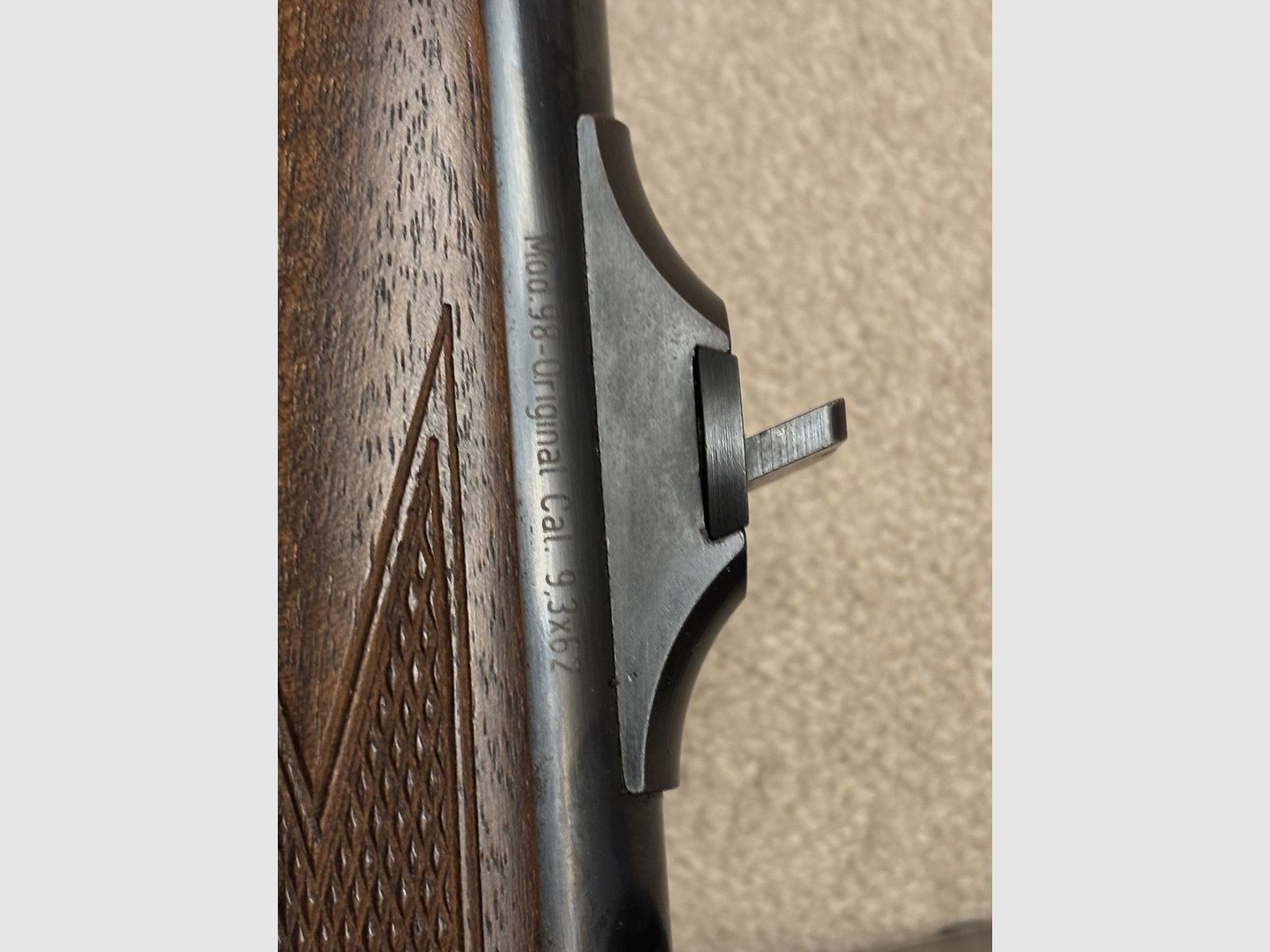 Mauser M98 Repetierer 9,3x62 mit Docter Optik