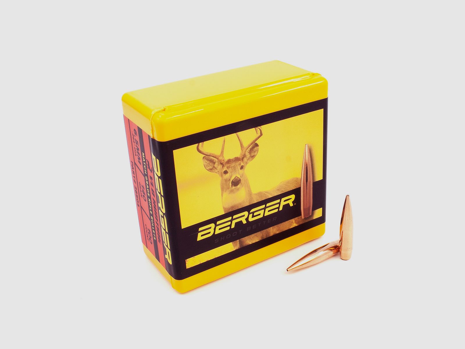 Proiettile Berger 6,5mm/.264 VLD Caccia 140GR 100 Pezzi