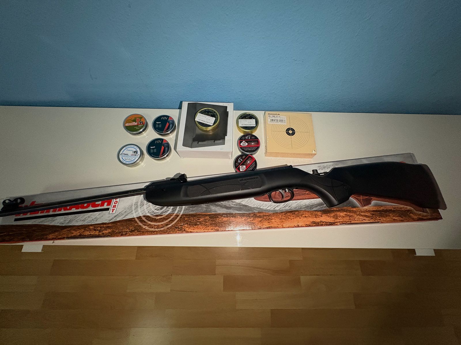 Luftgewehr Weihrauch neu mit Zubehör
