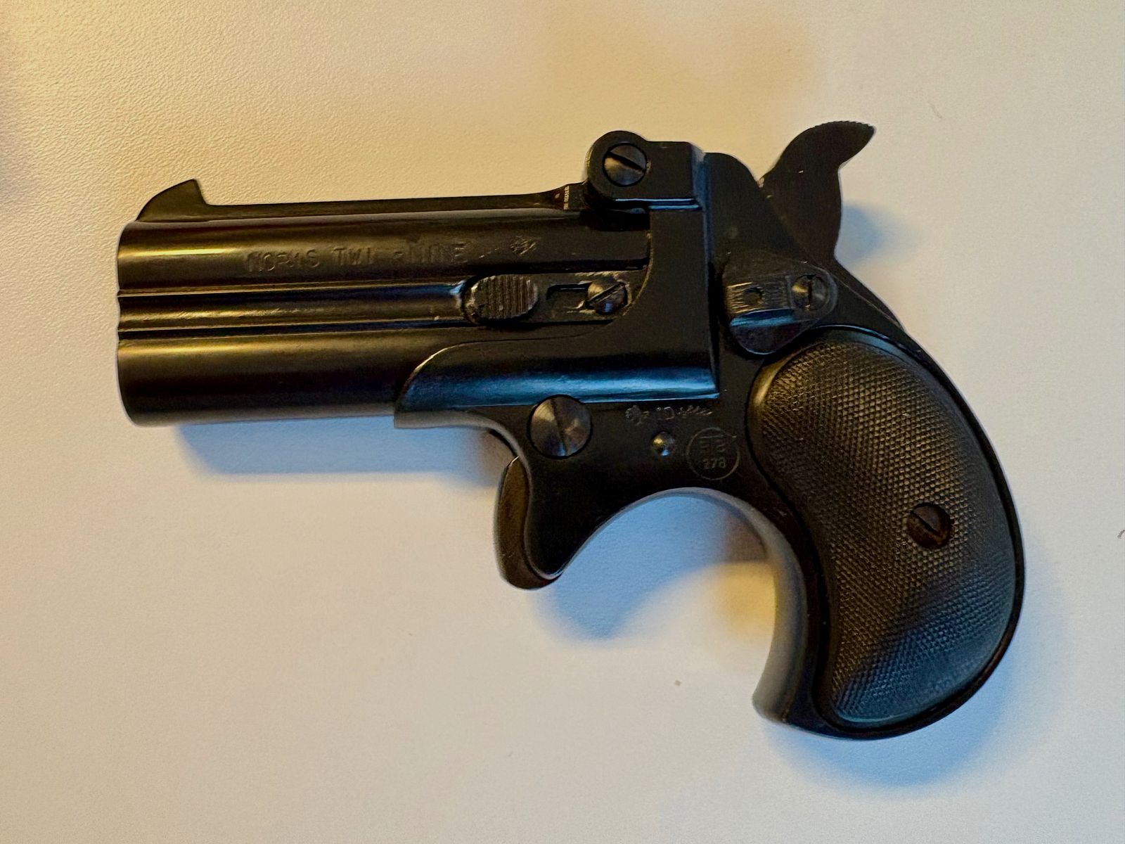 Noris Derringer TWI-Nine geblauwde PTB 276, verzamelprijs op bod