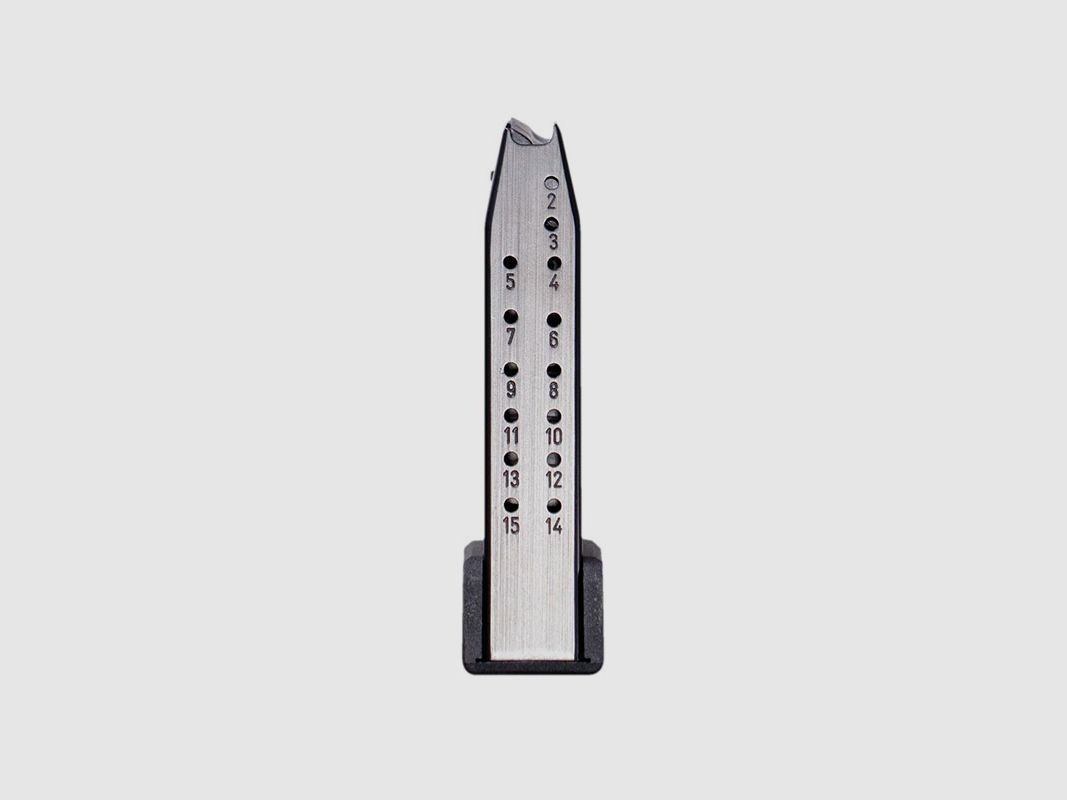 MAGAZIN – CANIK – SUB COMPACT GRÖSSE 15 SCHUSS MIT FINGERABLAGE, Bild 2 von 2