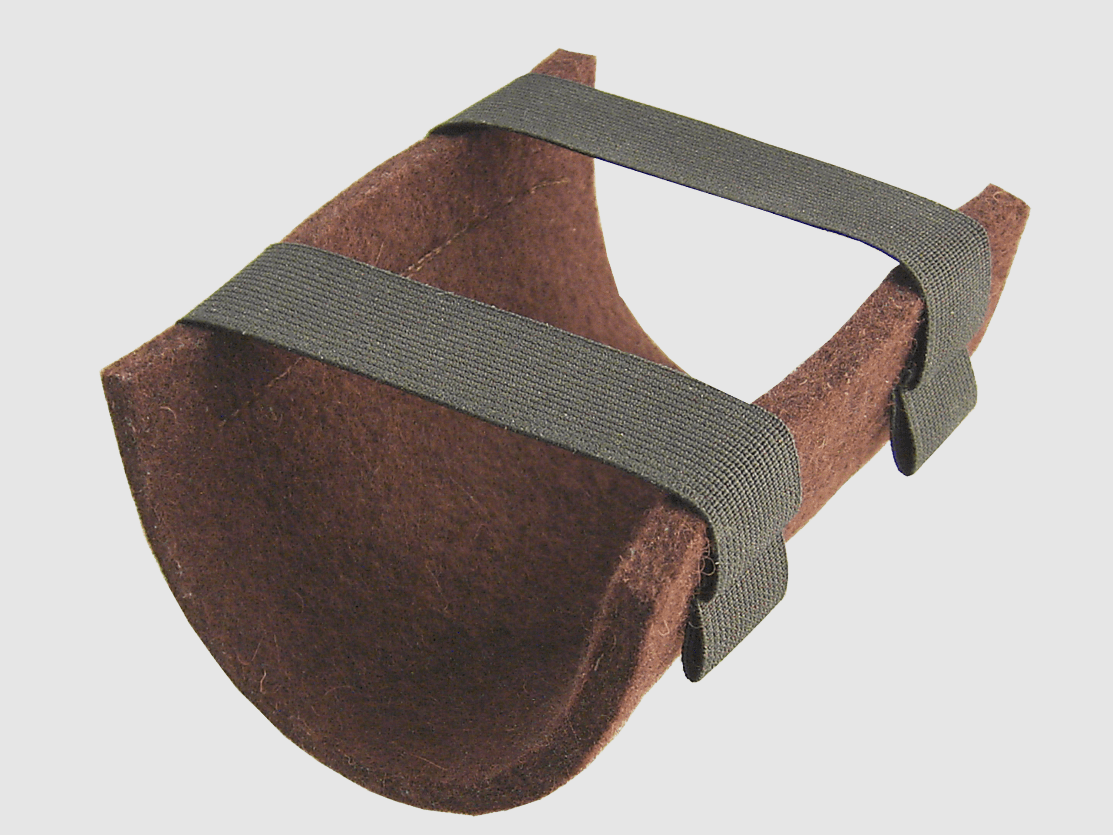 Fore-end protector made of felt short