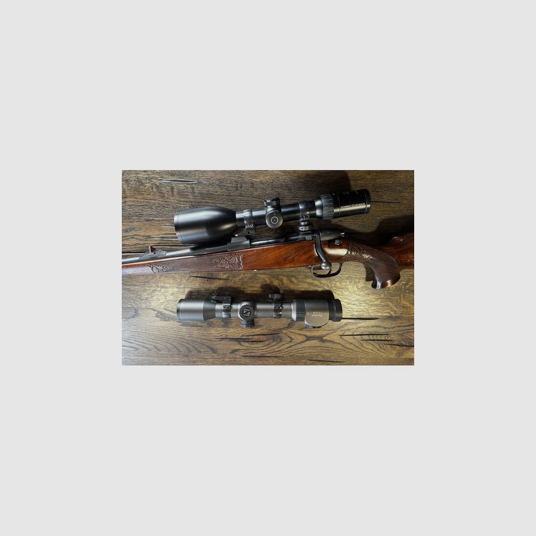 Heym SR 20 in Links, Kal. 30.06, 2 Gläser mit LP,