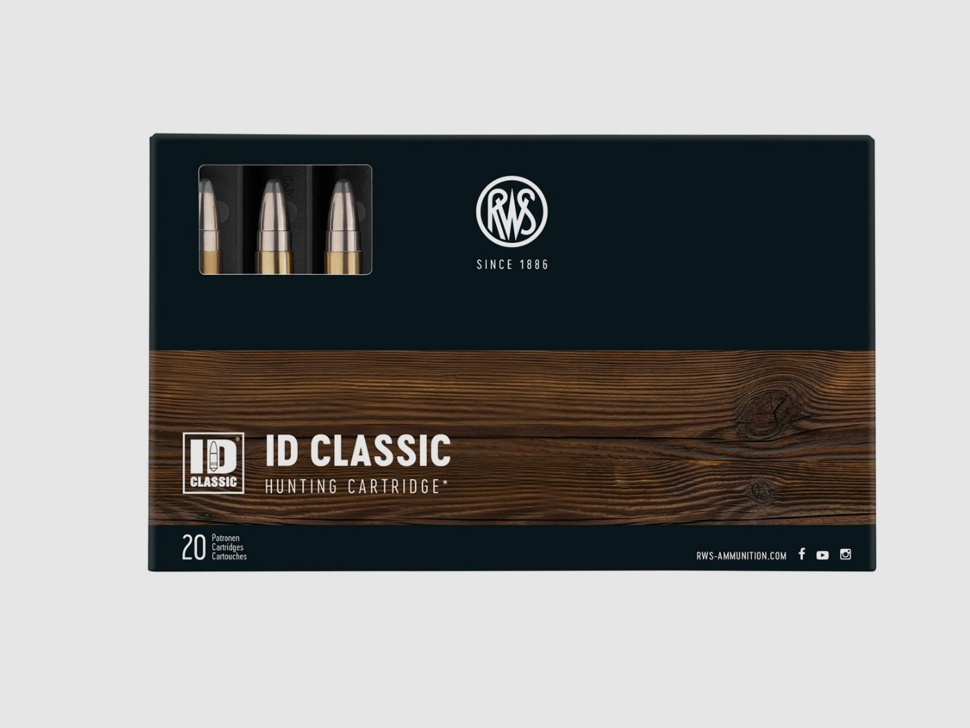RWS Kal. 8.. Büchsen 8x57JS ID Classic TM 20 Stk 12,8g/198grs, Bild 1 von 2
