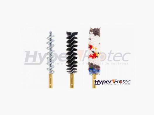 Set De Trois Brosses Pour Fusil Calibre 12