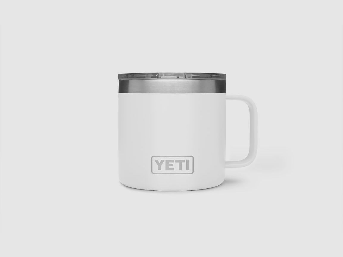YETI® Tasse Rambler 14 Oz - White, Bild 1 von 10
