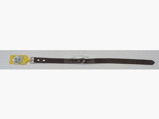 Halsband Soft genietet 22/55 braun
