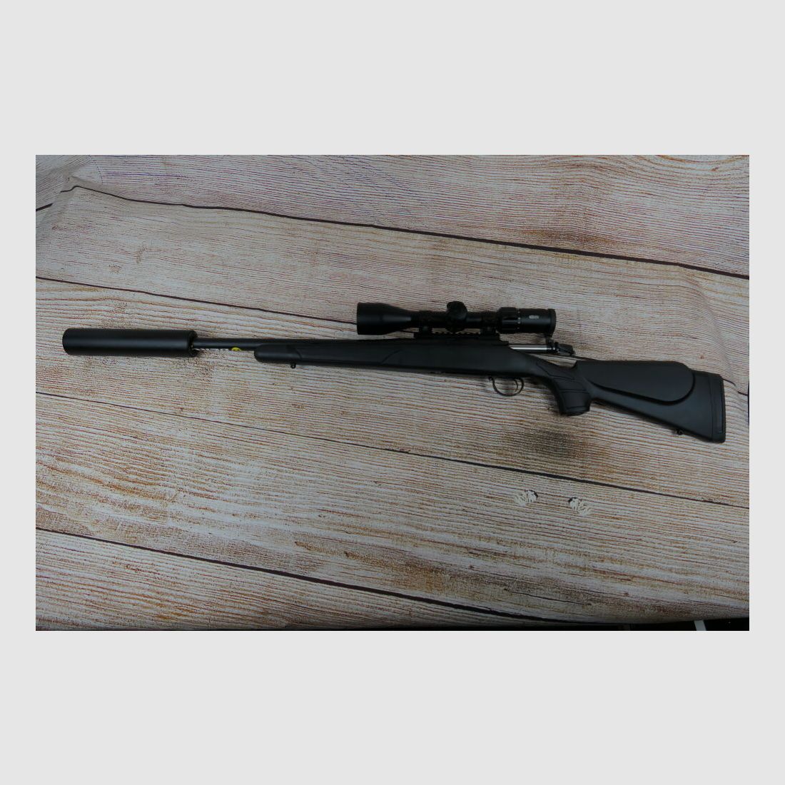 Bergara B 14 Komplettpaket mit Meopta 3-15x50 und Schalldämpfer Jaki