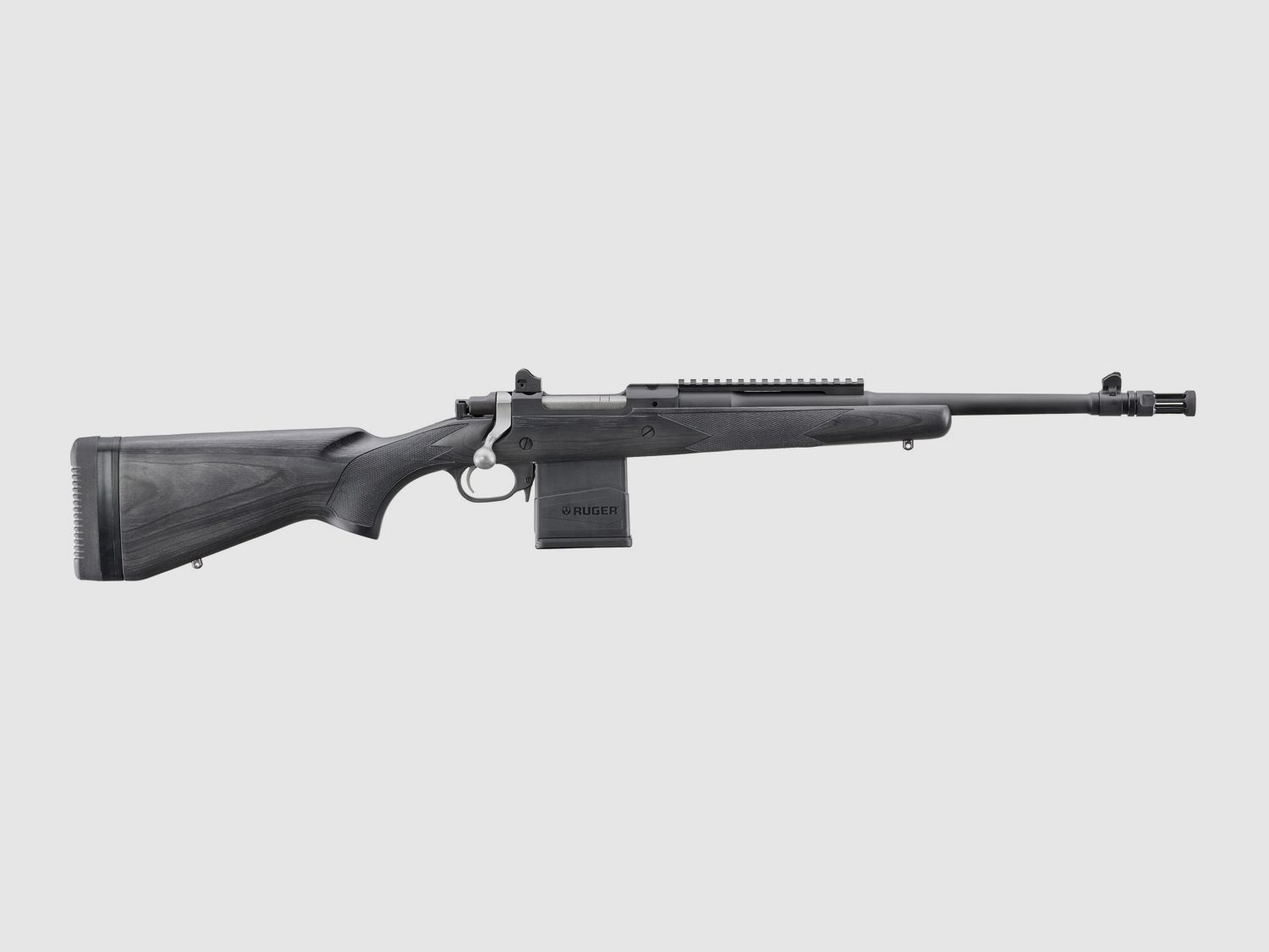 RUGER SCOUT GEWEER .308 WIN 16,1"/41CM 5/8"-24 ZWART