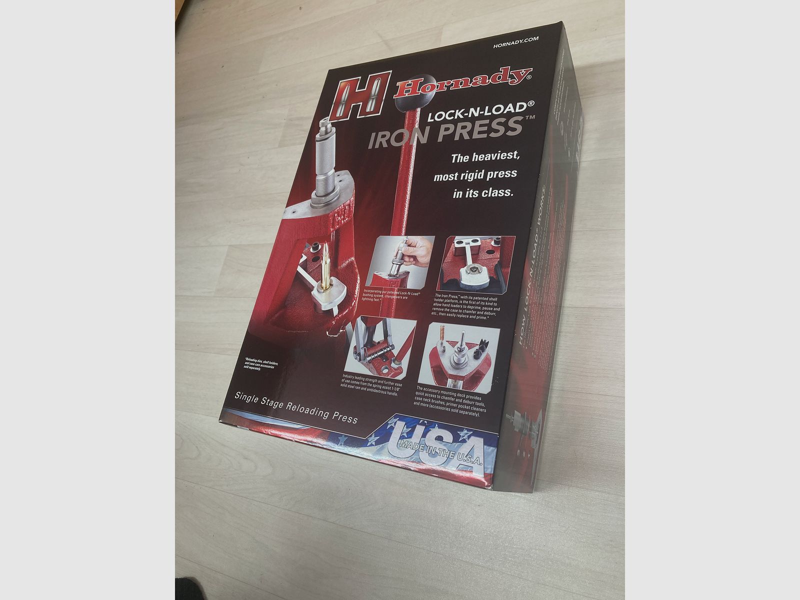 Hornady Lock-n-load Iron Press Einsationenpresse, neu, OVP