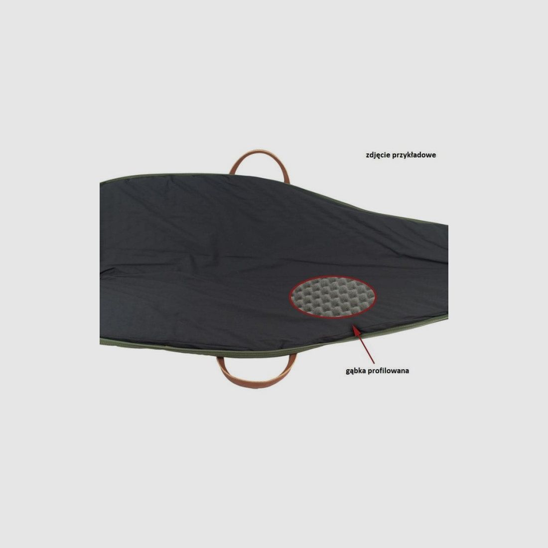 Étui en cuir pour arme Huetter NR 1210, image 3 sur 4