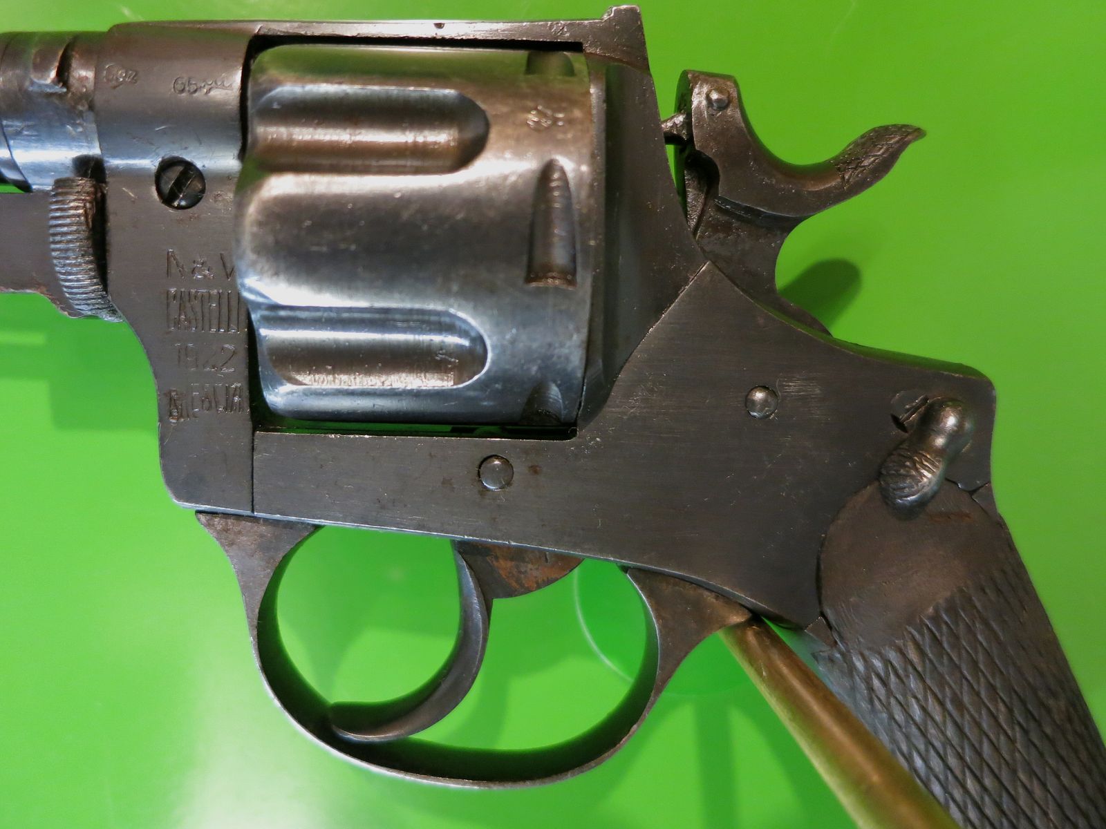 Revolver, Glisenti, Bodeo-Armeerevolver Modell Allegrito (erleichtertes Modell), 1922     #88-, Bild 11 von 12