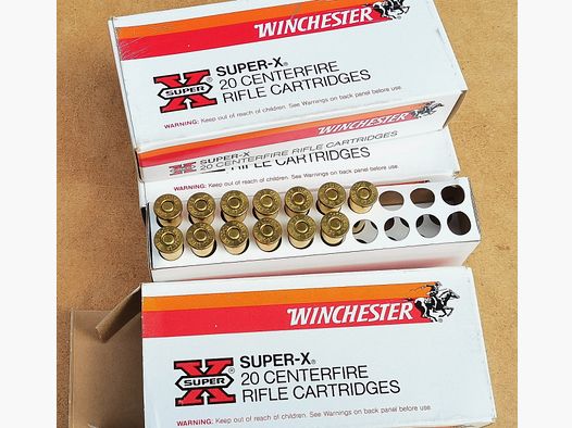 Winchester 53 Patronen .30-30 170grs. Power-Point (Teilmantel)