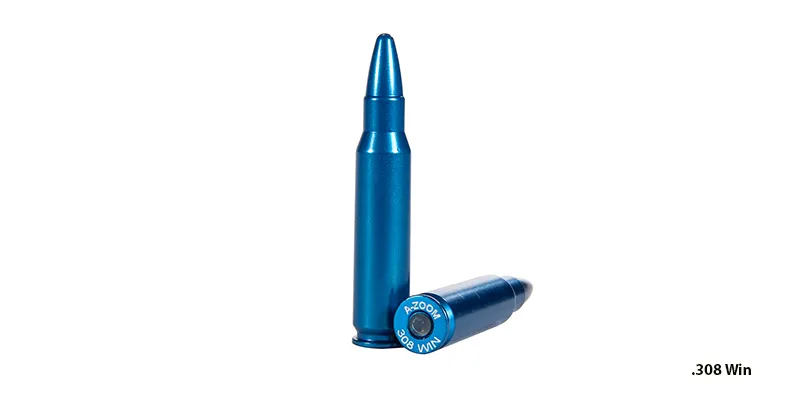 A-ZOOM .308 Winchester Pufferpatronen Blue 10 Pack