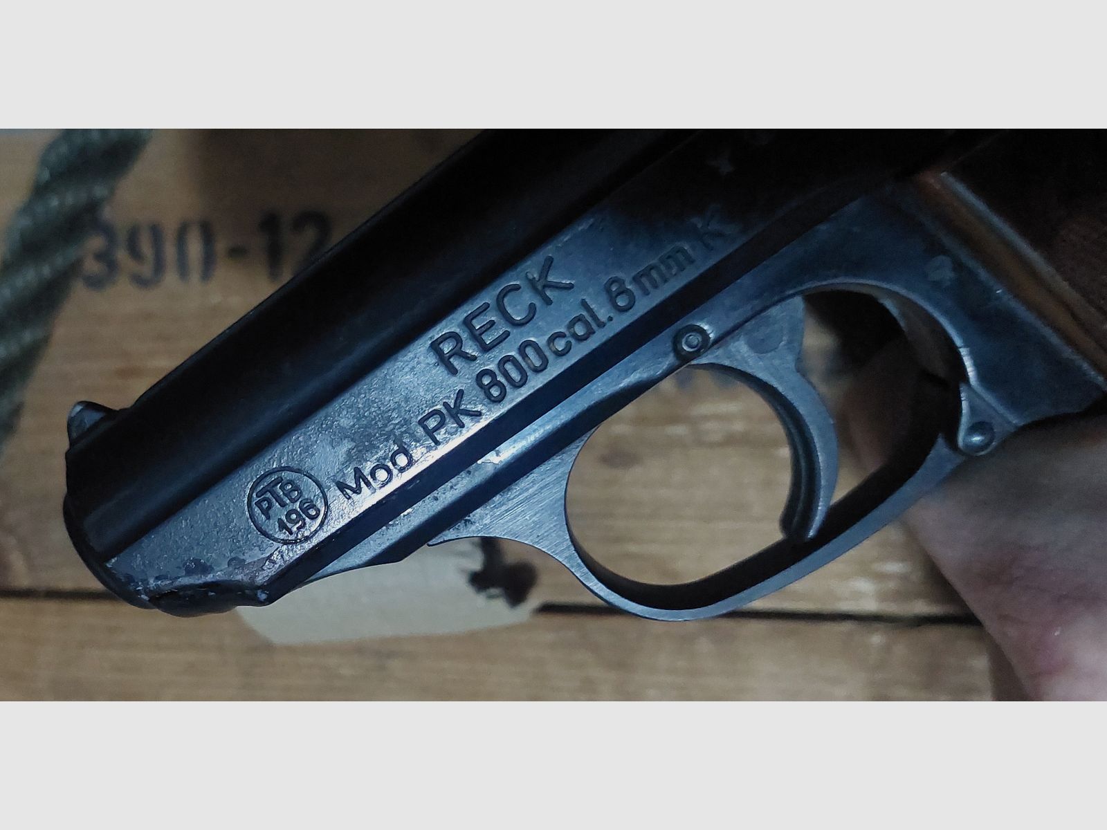 RECK PK 800 (PTB 196) PK800 RG8 RG9 no P99 p88 Zoraki HW94 glock Walther