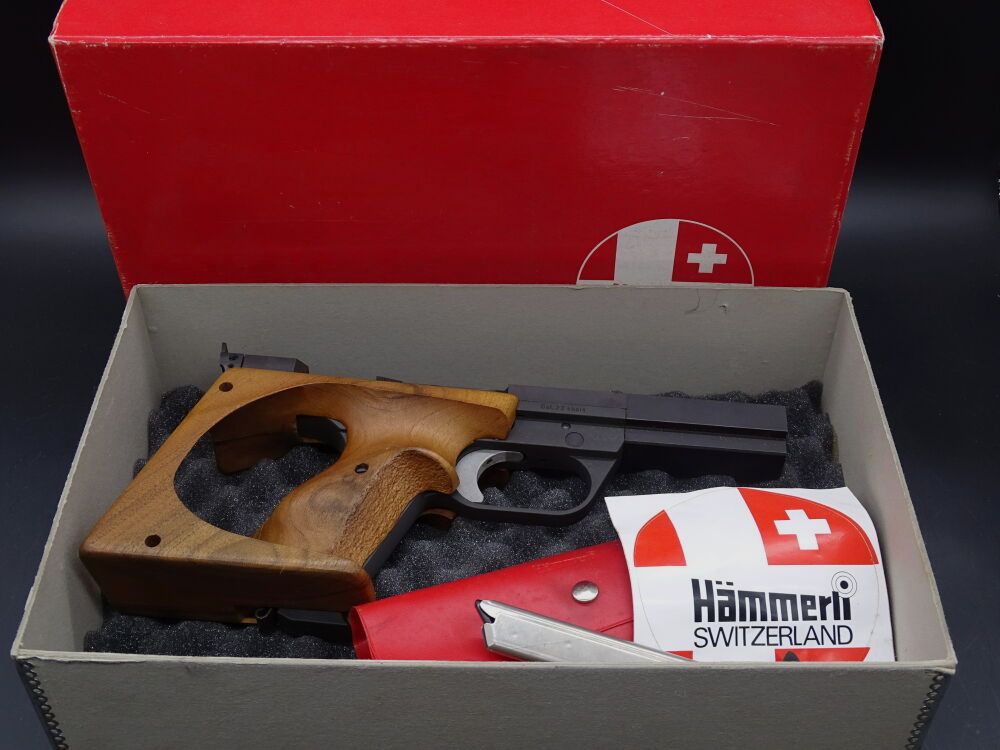 Hämmerli 232 UNGESCHOSSEN inkl. ZUBEHÖR UNGESCHOSSEN 232