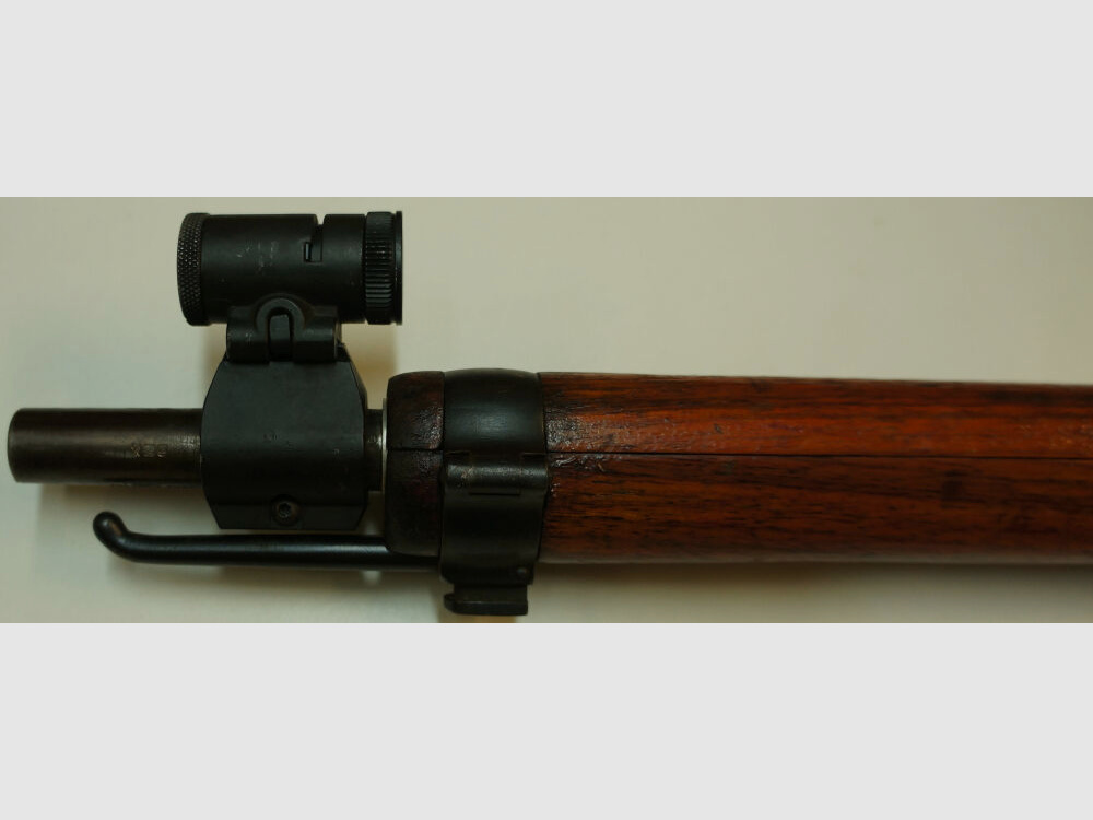 Waffenfabrik Bern Repetierbüchse W+F Bern Schweizer Langgewehr G96-11 Kal.7,5x55swiss mit Diopter und Korntunnel
