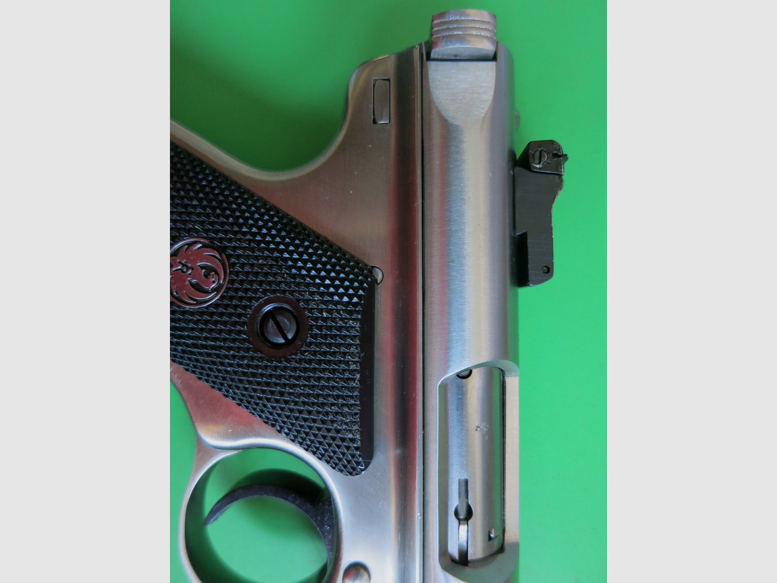 Sportpistool Ruger Mark II (MK 2) Target STS, .22 lfB, RVS (roestvrij staal)     #31