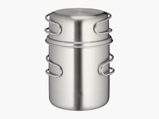 Tatonka Tatonka Edelstahlbecher Handle Mug Set 600 ml