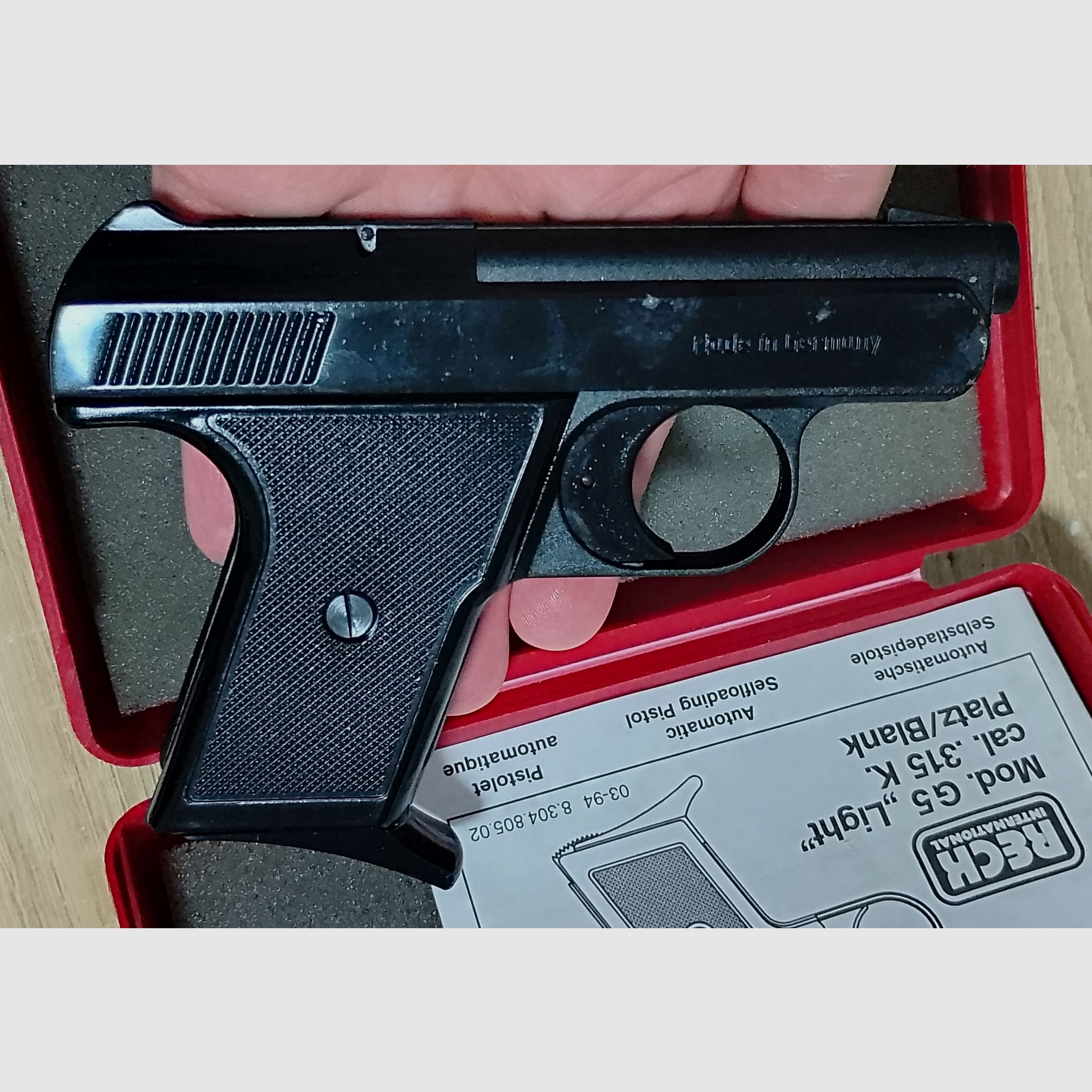 Reck Mod. G 5 "Light" im Kaliber .315 Knall