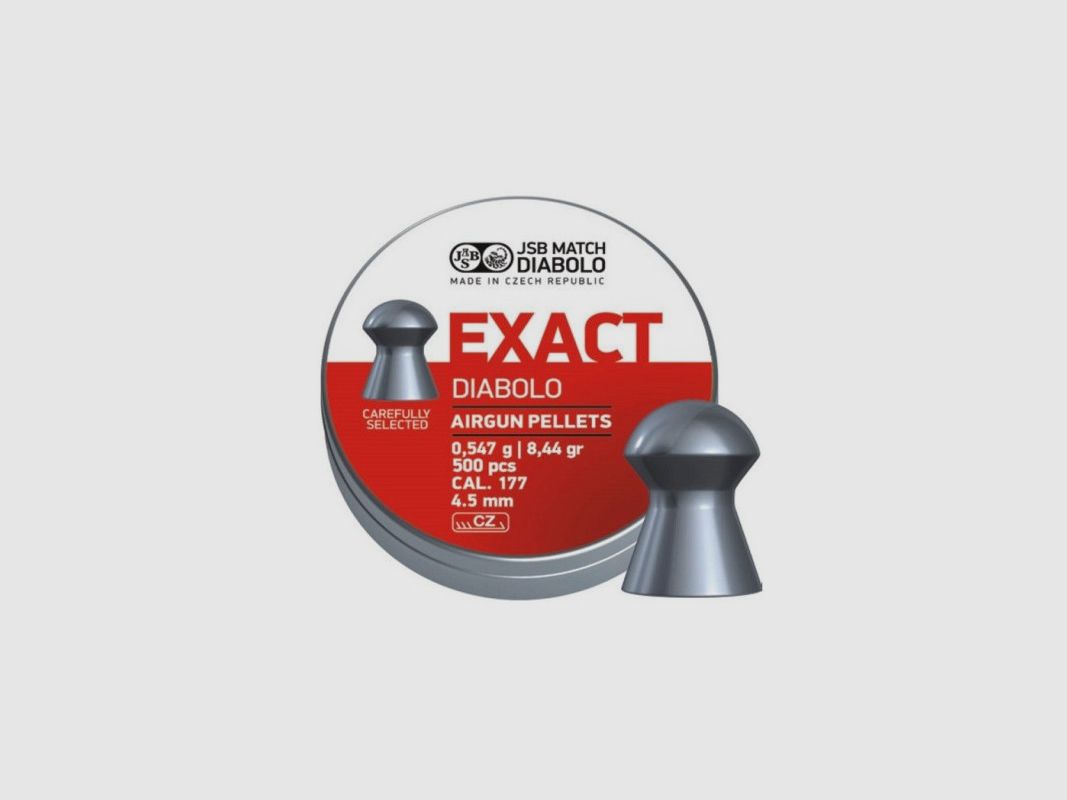 Diabolos JSB EXACT 4,50mm (500 Stk.)
