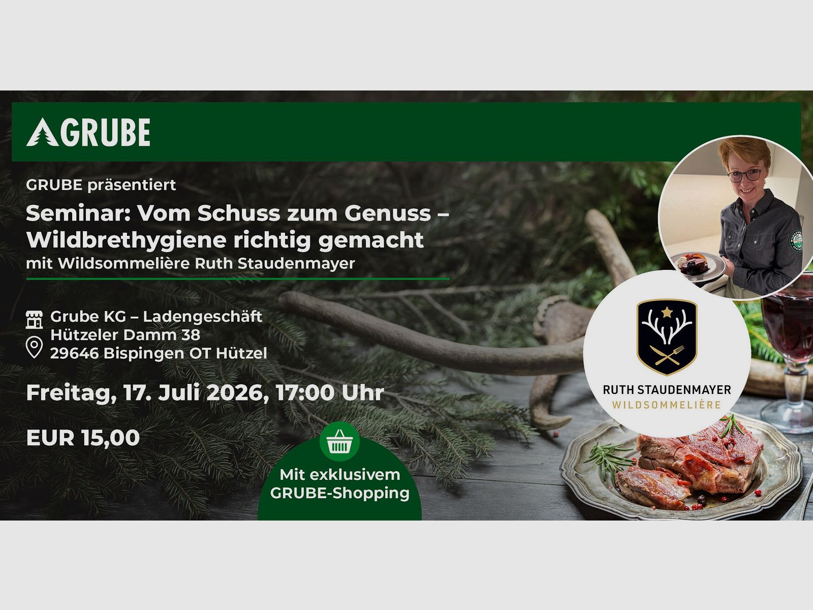 Ticket - Wild Sommelier Ruth Staudenmayer, 17.07.2026