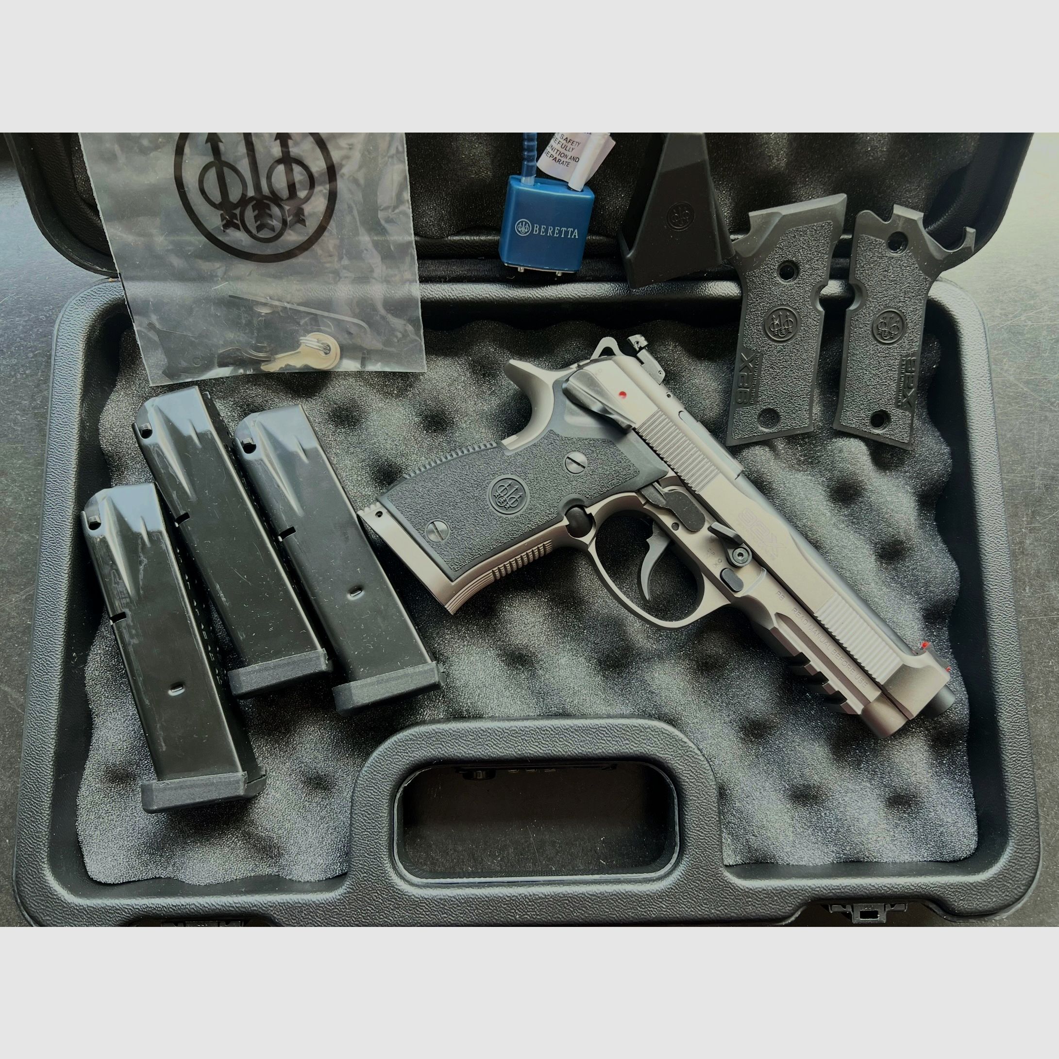 Beretta 92X Performance Producción RDO Listo para Ópticas